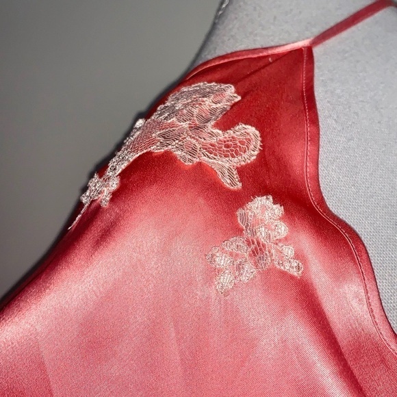 Victoria’s Secret Princess Peach Satin & Lace Slip - Picture 3 of 4